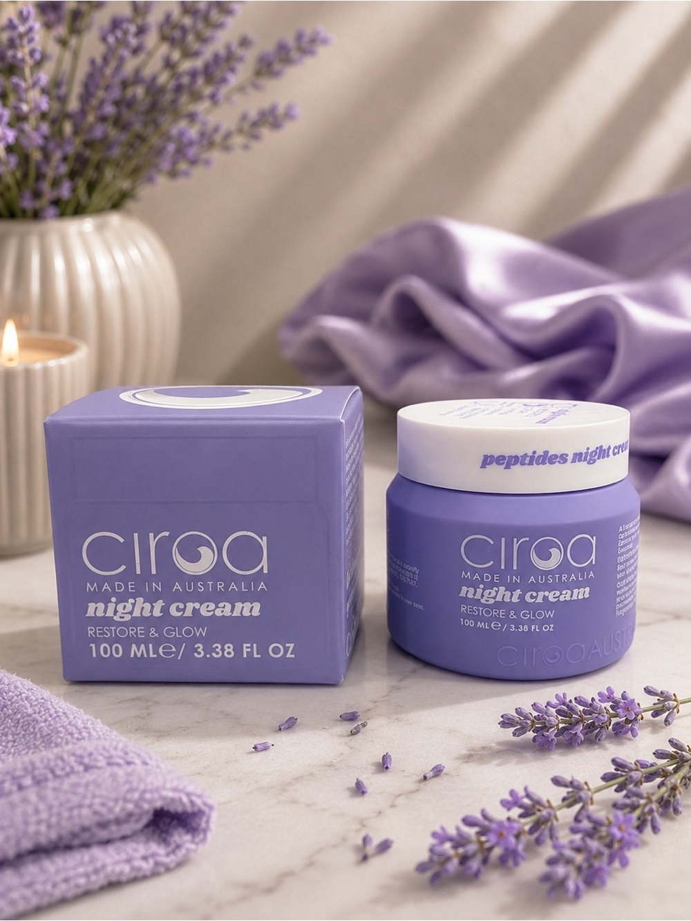 ✨Ciroa Restore & Glow Night Cream 3.38FL OZ✨